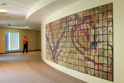 Mercy Medical Center Tile Installation